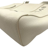 ブルガリ BVLGARI フラグメント トート 290779 ホワイト レザー ユニセックス トートバッグ