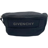 ジバンシィ GIVENCHY ウエストポーチ ブラック ナイロン メンズ ウエストバッグ