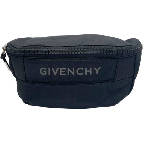 ジバンシィ GIVENCHY ウエストポーチ ブラック ナイロン メンズ ウエストバッグ
