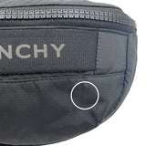 ジバンシィ GIVENCHY ウエストポーチ ブラック ナイロン メンズ ウエストバッグ