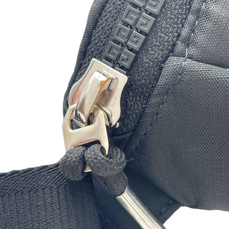 ジバンシィ GIVENCHY ウエストポーチ ブラック ナイロン メンズ ウエストバッグ