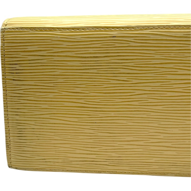 ルイ・ヴィトン LOUIS VUITTON クロワゼットGM M5250A イエロー エピ レディース トートバッグ