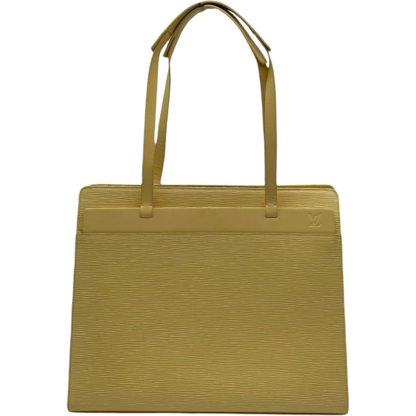 ルイ・ヴィトン LOUIS VUITTON クロワゼットGM M5250A イエロー エピ レディース トートバッグ