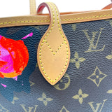 ルイ・ヴィトン LOUIS VUITTON ネヴァーフルMM M48613 ブラウン モノグラムローズ レディース トートバッグ