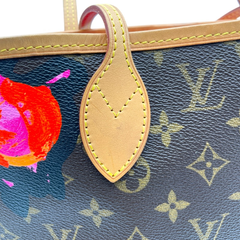 ルイ・ヴィトン LOUIS VUITTON ネヴァーフルMM M48613 ブラウン モノグラムローズ レディース トートバッグ