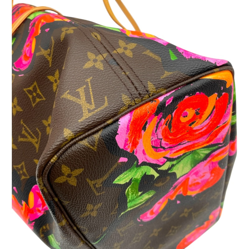 ルイ・ヴィトン LOUIS VUITTON ネヴァーフルMM M48613 ブラウン モノグラムローズ レディース トートバッグ