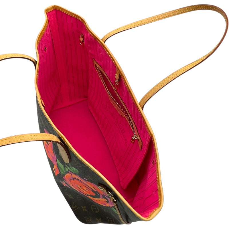 ルイ・ヴィトン LOUIS VUITTON ネヴァーフルMM M48613 ブラウン モノグラムローズ レディース トートバッグ