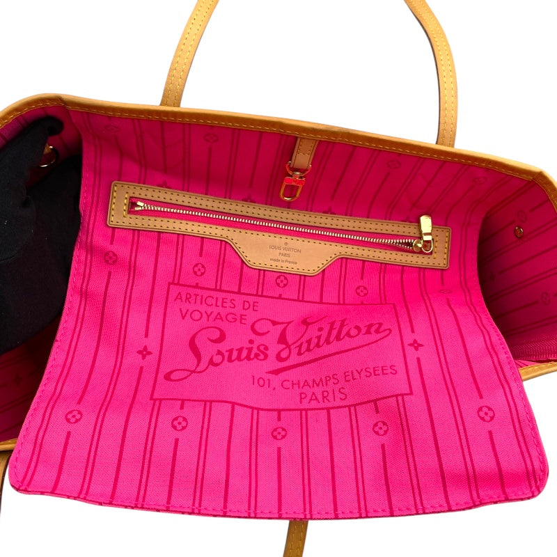 ルイ・ヴィトン LOUIS VUITTON ネヴァーフルMM M48613 ブラウン モノグラムローズ レディース トートバッグ