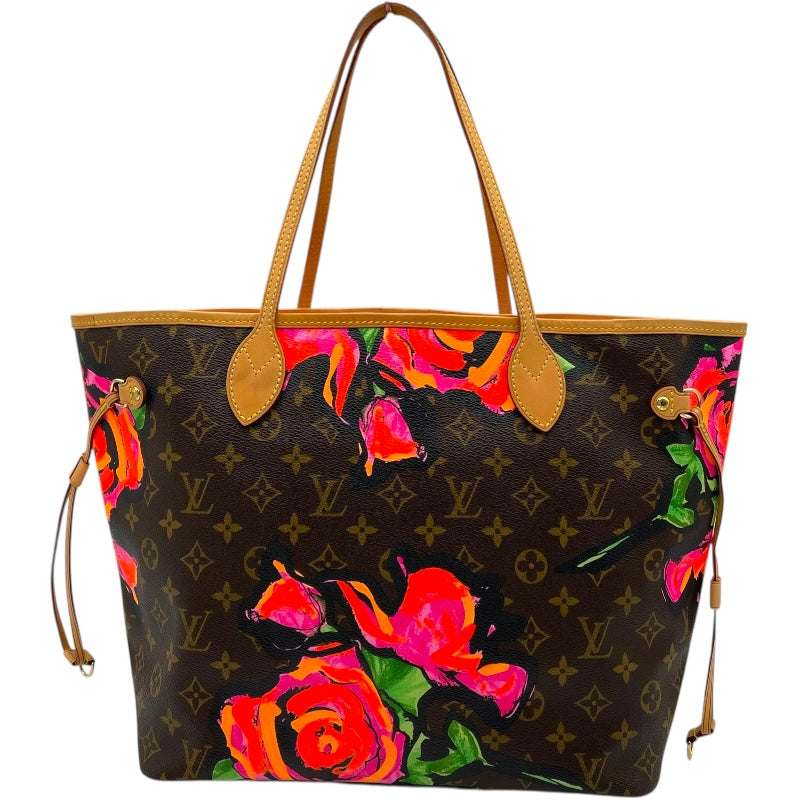 ルイ・ヴィトン LOUIS VUITTON ネヴァーフルMM M48613 ブラウン モノグラムローズ レディース トートバッグ