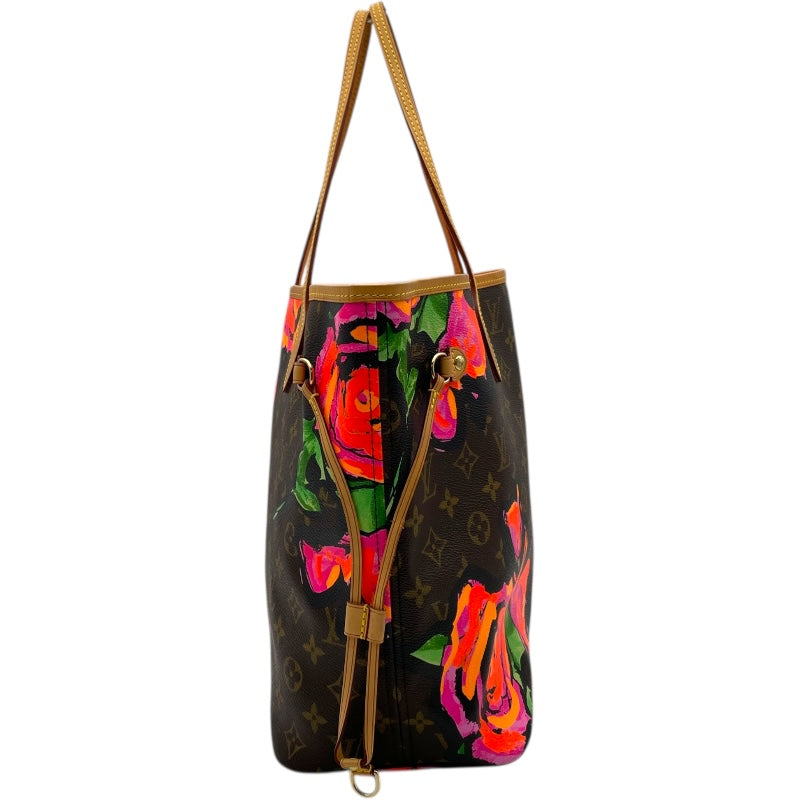 ルイ・ヴィトン LOUIS VUITTON ネヴァーフルMM M48613 ブラウン モノグラムローズ レディース トートバッグ