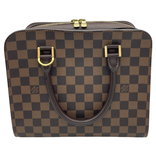 ルイ・ヴィトン LOUIS VUITTON トリアナ N51155 ブラウン ダミエ・キャンバス レディース ハンドバッグ