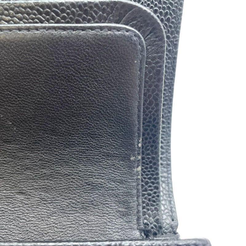 シャネル CHANEL マトラッセ23 A01113 7番台 ブラック GD金具 キャビア レディース ショルダーバッグ