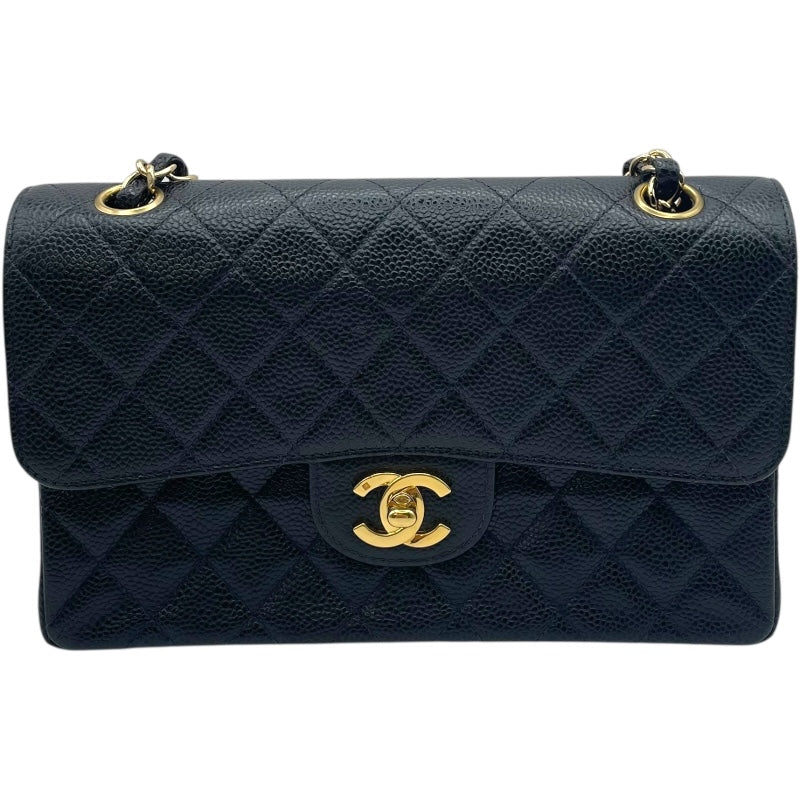シャネル CHANEL マトラッセ23 A01113 7番台 ブラック GD金具 キャビア レディース ショルダーバッグ