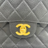 シャネル CHANEL マトラッセ23 A01113 7番台 ブラック GD金具 キャビア レディース ショルダーバッグ