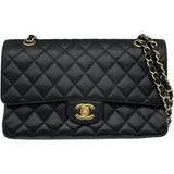 シャネル CHANEL マトラッセ25 A01112 14番台 ブラック GD金具 キャビア レディース ショルダーバッグ