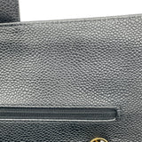 シャネル CHANEL マトラッセ25 A01112 14番台 ブラック GD金具 キャビア レディース ショルダーバッグ