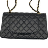 シャネル CHANEL マトラッセ25 A01112 14番台 ブラック GD金具 キャビア レディース ショルダーバッグ