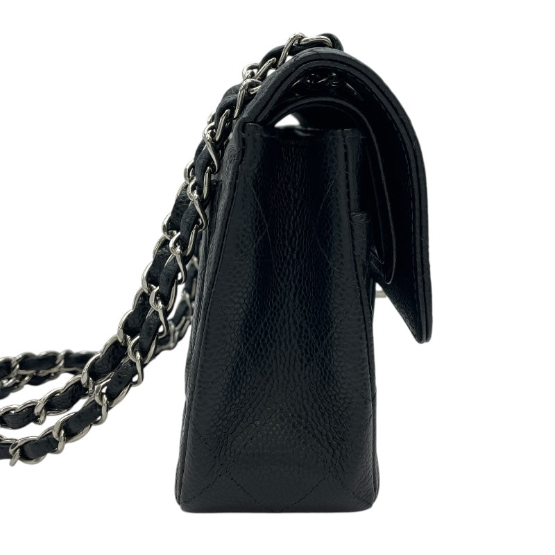 シャネル CHANEL マトラッセ23 A01113 6番台 ブラック SV金具 キャビアスキン レディース ショルダーバッグ