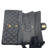 シャネル CHANEL マトラッセ25 A01112 12番台 ブラック GD金具 キャビアスキン レディース ショルダーバッグ