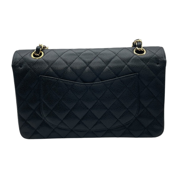 シャネル CHANEL マトラッセ25 A01112 12番台 ブラック GD金具 キャビアスキン レディース ショルダーバッグ