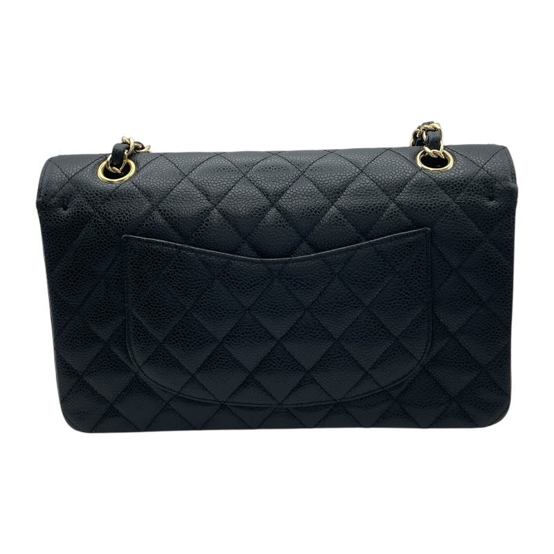 シャネル CHANEL マトラッセ25 A01112 12番台 ブラック GD金具 キャビアスキン レディース ショルダーバッグ