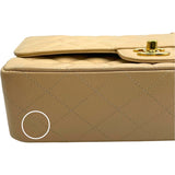 シャネル CHANEL マトラッセ25 A01112 17番台 ベージュ GD金具 キャビア レディース ショルダーバッグ