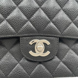 シャネル CHANEL マトラッセ25 A01112 12番台 ブラック SV金具 キャビア レディース ショルダーバッグ