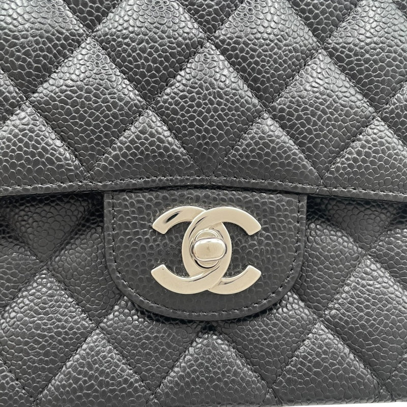 シャネル CHANEL マトラッセ25 A01112 12番台 ブラック SV金具 キャビア レディース ショルダーバッグ