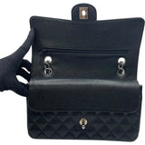 シャネル CHANEL マトラッセ25 A01112 12番台 ブラック SV金具 キャビア レディース ショルダーバッグ