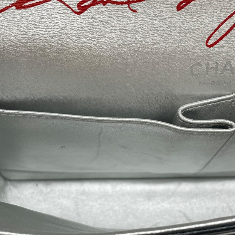 シャネル CHANEL マトラッセ25 A01112 12番台 ブラック SV金具 キャビア レディース ショルダーバッグ