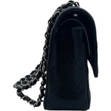 シャネル CHANEL マトラッセ25 A01112 12番台 ブラック SV金具 キャビア レディース ショルダーバッグ