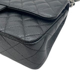 シャネル CHANEL マトラッセ25 A01112 12番台 ブラック SV金具 キャビア レディース ショルダーバッグ