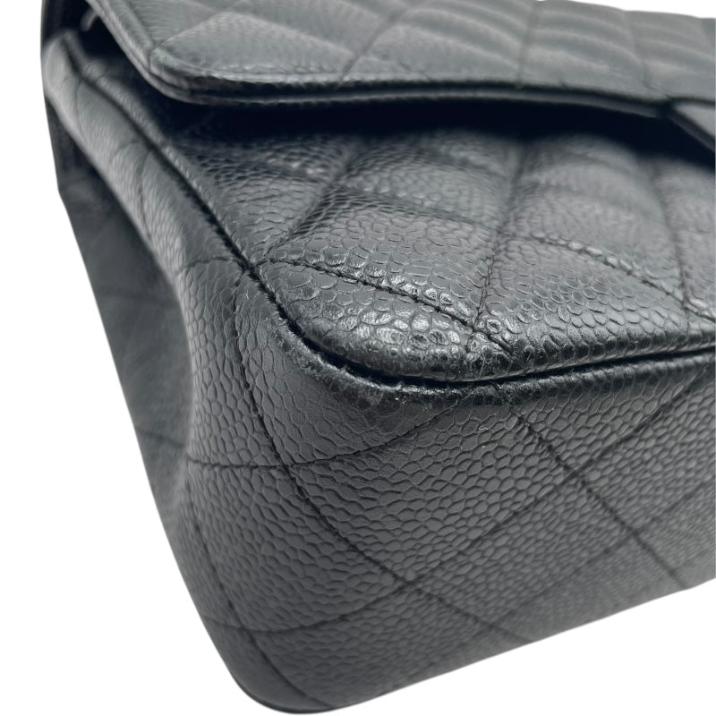 シャネル CHANEL マトラッセ25 A01112 12番台 ブラック SV金具 キャビア レディース ショルダーバッグ