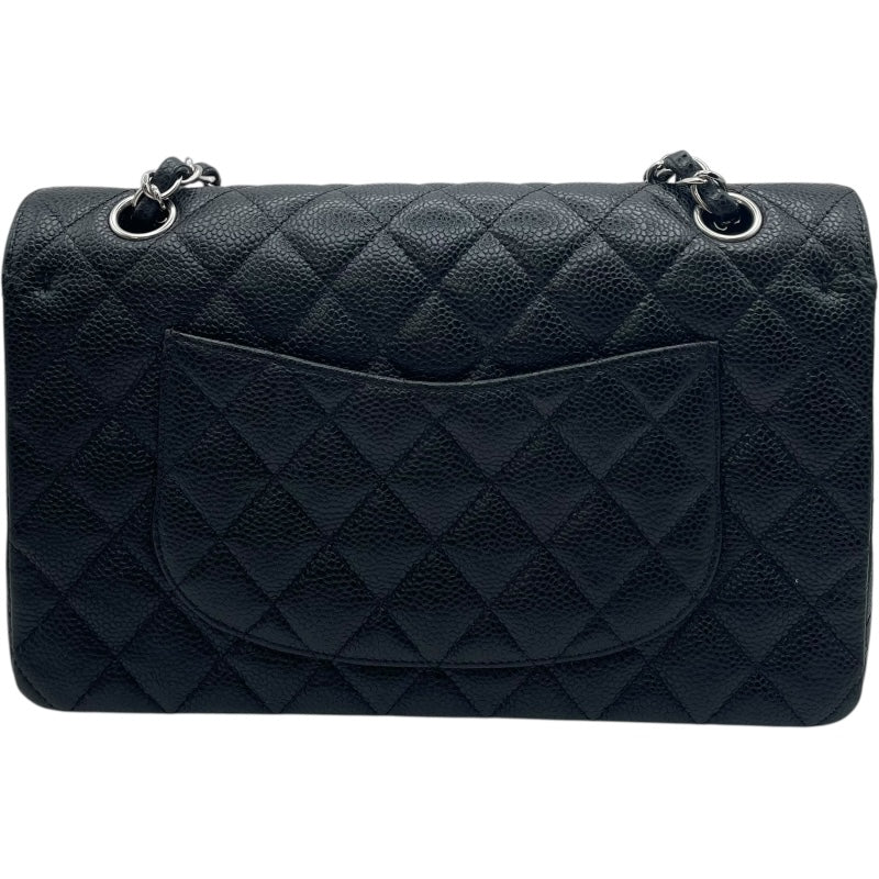 シャネル CHANEL マトラッセ25 A01112 12番台 ブラック SV金具 キャビア レディース ショルダーバッグ