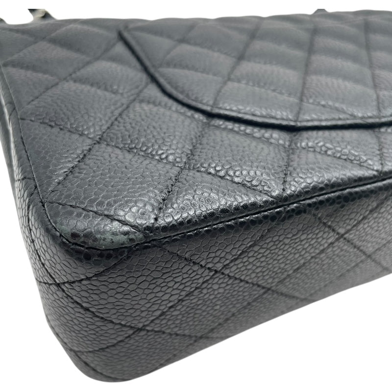 シャネル CHANEL マトラッセ25 A01112 12番台 ブラック SV金具 キャビア レディース ショルダーバッグ