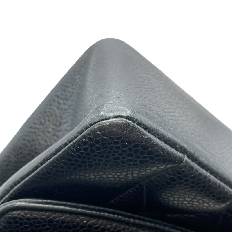 シャネル CHANEL ダイアナ25 A01165 2番台 ブラック GD金具 キャビアスキン レディース ショルダーバッグ