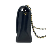 シャネル CHANEL ダイアナ25 A01165 2番台 ブラック GD金具 キャビアスキン レディース ショルダーバッグ