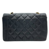 シャネル CHANEL ダイアナ25 A01165 2番台 ブラック GD金具 キャビアスキン レディース ショルダーバッグ
