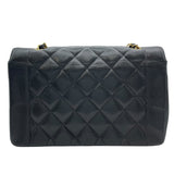 シャネル CHANEL ダイアナ25 A01165 2番台 ブラック GD金具 キャビアスキン レディース ショルダーバッグ