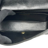 シャネル CHANEL ダイアナ25 A01165 2番台 ブラック GD金具 キャビアスキン レディース ショルダーバッグ