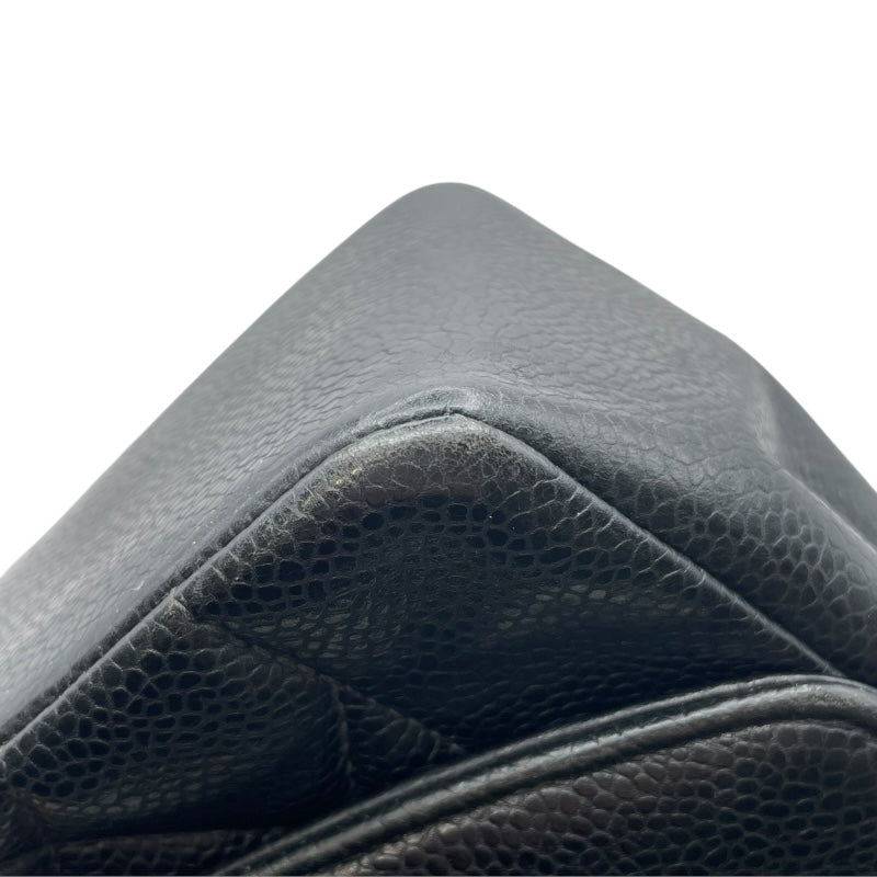 シャネル CHANEL ダイアナ25 A01165 2番台 ブラック GD金具 キャビアスキン レディース ショルダーバッグ