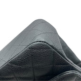 シャネル CHANEL マトラッセ25 A01112 16番台 ブラック　シルバー金具　 キャビアスキン レディース ショルダーバッグ