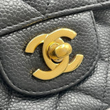シャネル CHANEL マトラッセ25 A01112 13番台 ブラック GD金具 キャビア レディース ショルダーバッグ