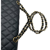 シャネル CHANEL マトラッセ25 A01112 13番台 ブラック GD金具 キャビア レディース ショルダーバッグ