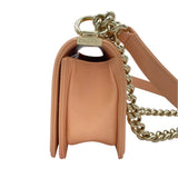 シャネル CHANEL ボーイシャネル20 A67085 サーモンピンク GD金具 キャビアスキン レディース ショルダーバッグ