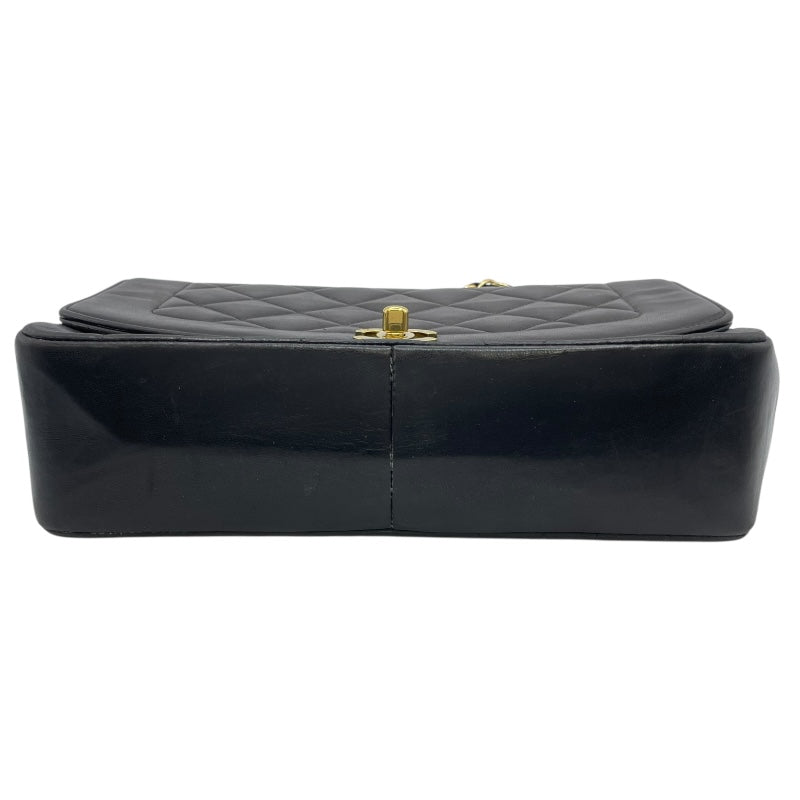 シャネル CHANEL ダイアナ25 A01165 2番台 ブラウン GD金具 ラムスキン レディース ショルダーバッグ