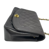 シャネル CHANEL ダイアナ25 A01165 2番台 ブラウン GD金具 ラムスキン レディース ショルダーバッグ