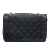 シャネル CHANEL ダイアナ25 A01165 2番台 ブラウン GD金具 ラムスキン レディース ショルダーバッグ