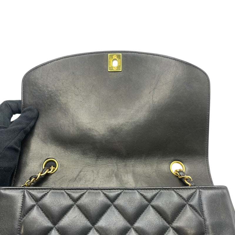 シャネル CHANEL ダイアナ25 A01165 2番台 ブラウン GD金具 ラムスキン レディース ショルダーバッグ