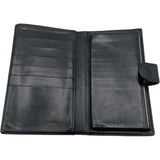 シャネル CHANEL ココマークウォレット A13498 6番台 ブラック GD金具 キャビア レディース 二つ折り財布